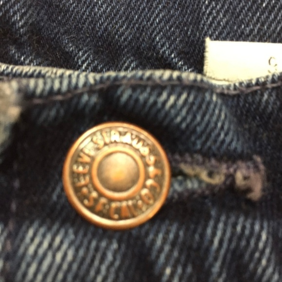 LEVI'S ORANGE TAG 3912 Slim fit high rise shorts - Picture 7 of 7